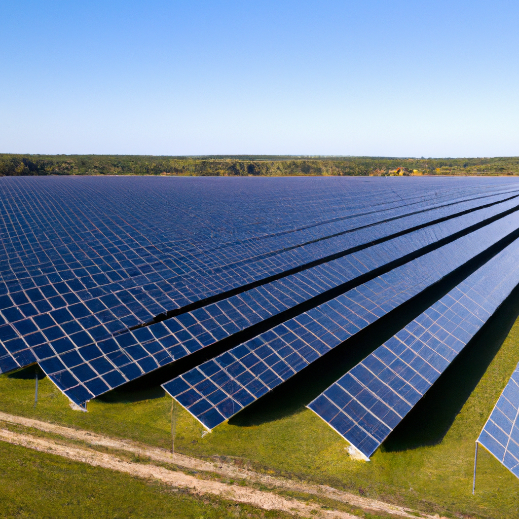 Fazenda de energia solar